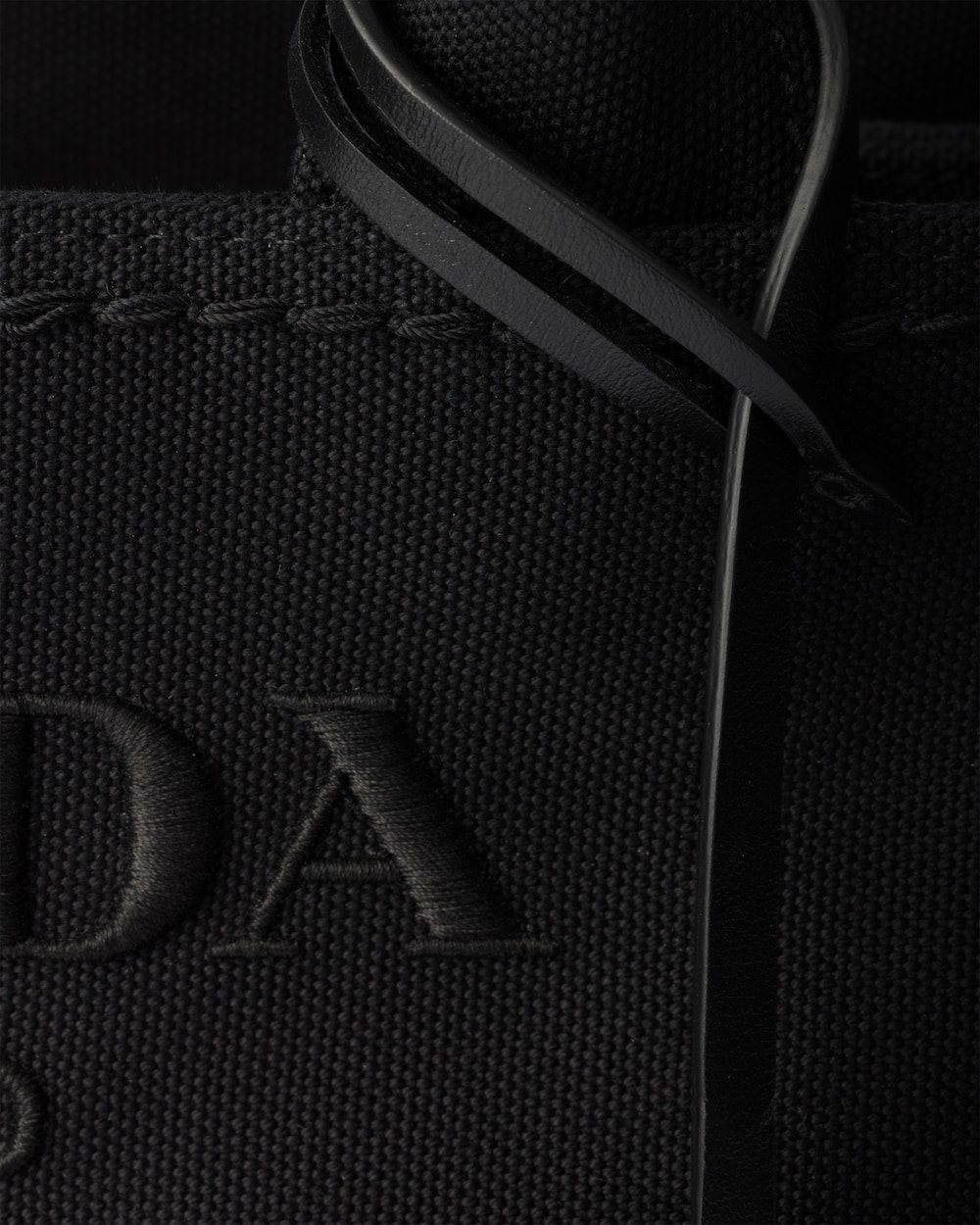 Small Cotton Canvas Handbag - Image 5